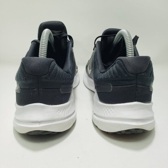 Nike Quest 5 Road Running Shoes Black White Smoke Grey Mens 9 - Picture 3 of 11